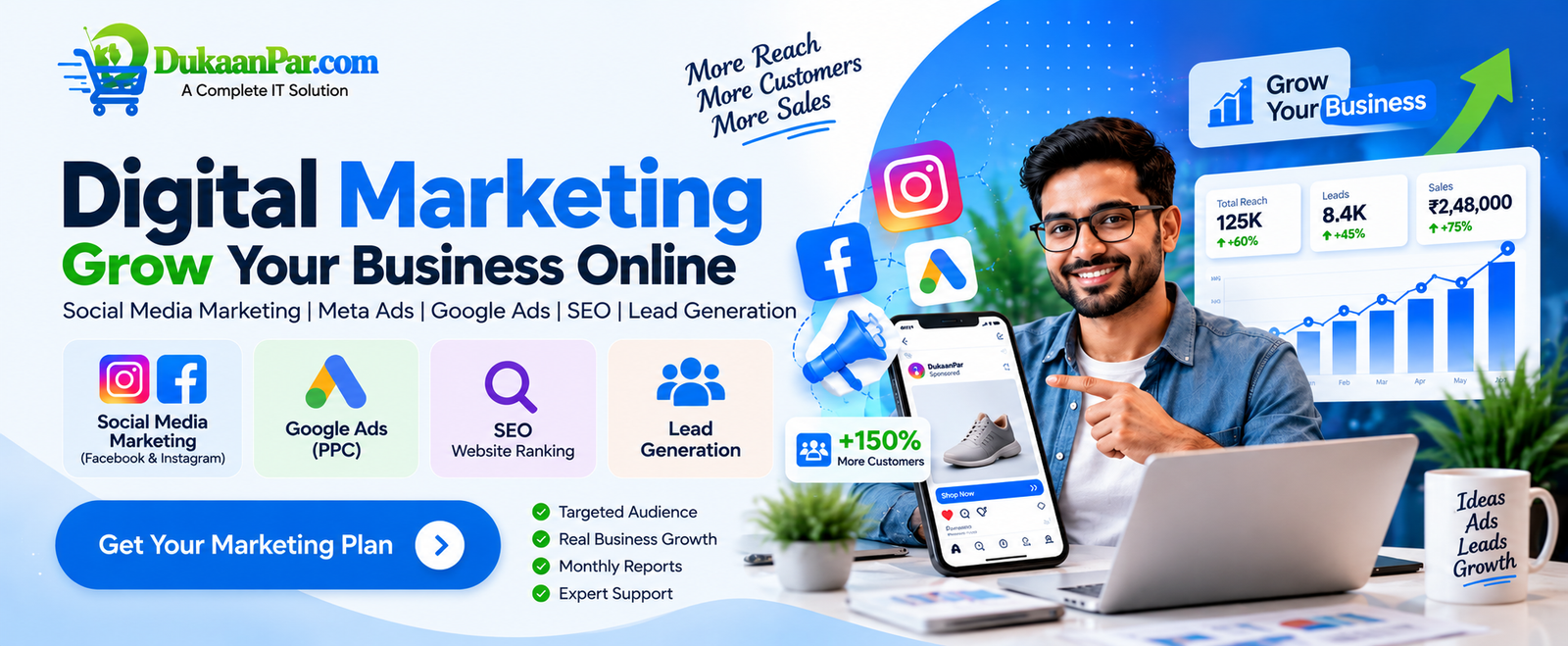 DukaanPar Digital Marketing Growth Banner (1)